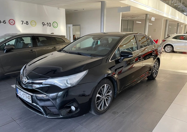 Toyota Avensis cena 46500 przebieg: 224768, rok produkcji 2016 z Tuchów małe 67